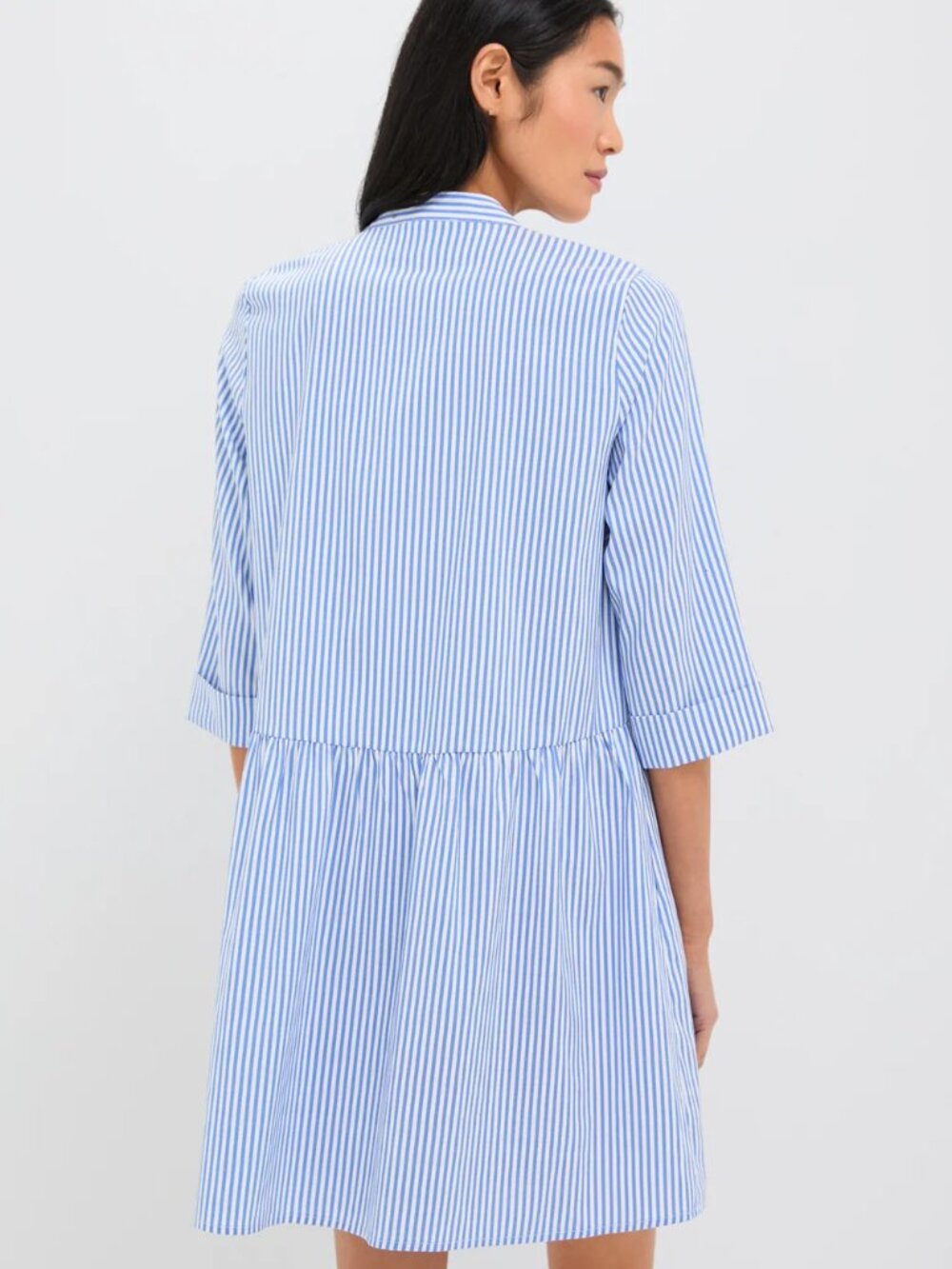 Tuckernuck Blue Stripe Royal Shirt Dress - Picture 2 of 9